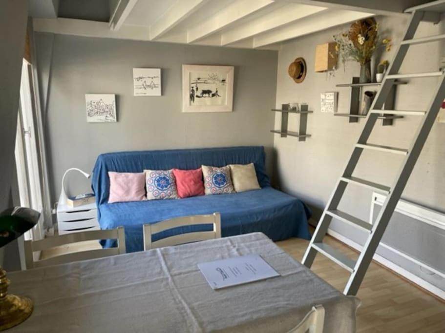 Studio Vue Mer En Centre-Ville Dinard Exterior foto